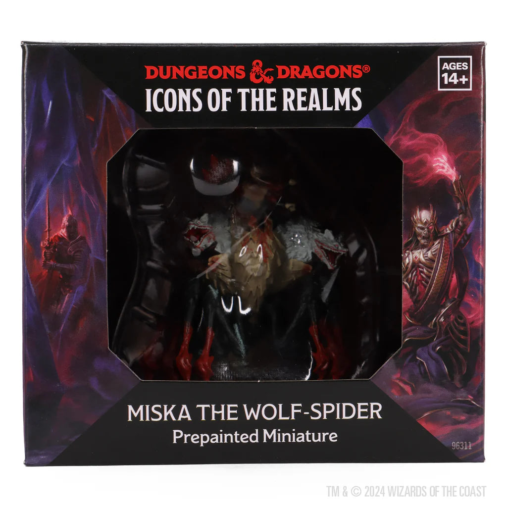 D&D Icons of the Realms: Miska the Wolf-Spider - Boxed Miniature