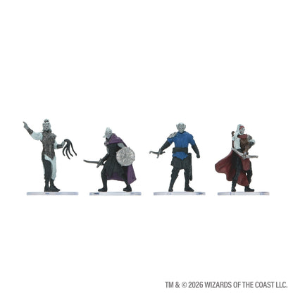 D&D Adventures in Faerûn humanoid character miniatures