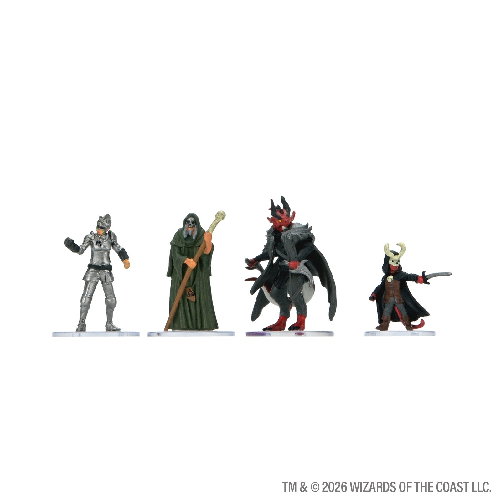D&D Adventures in Faerûn faction character miniatures