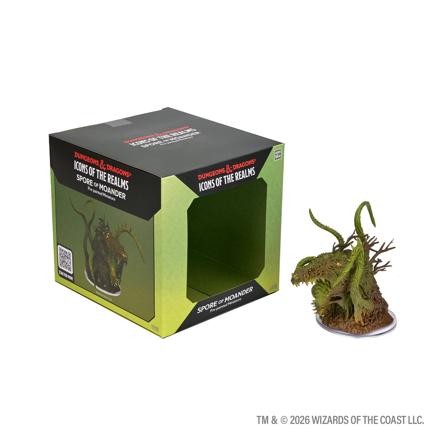 D&D Spore of Moander boxed miniature