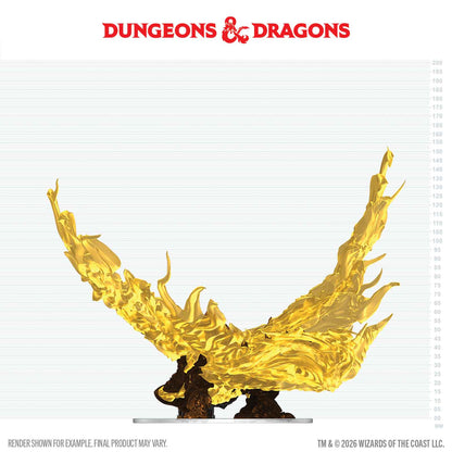 D&D Hollow Dragon miniature back view