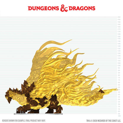 D&D Hollow Dragon miniature left view