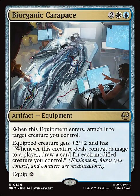 MTG Biorganic Carapace SPM 124 Regular Foil