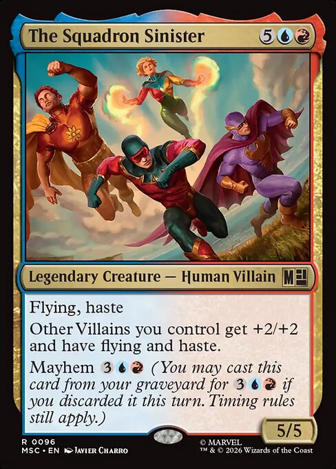 MTG The Squadron Sinister MSC 096 Regular Nonfoil
