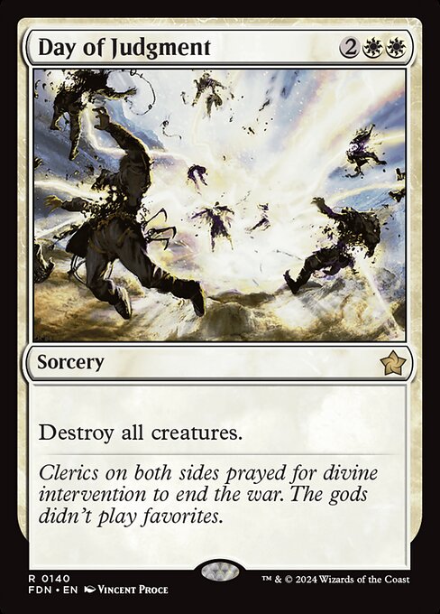 MTG Day of Judgment FDN 140 Regular Foil