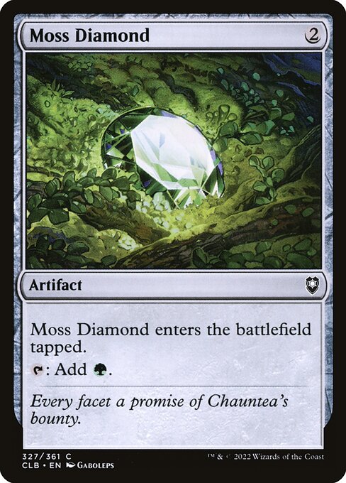 MTG Moss Diamond CLB 327 Regular Nonfoil