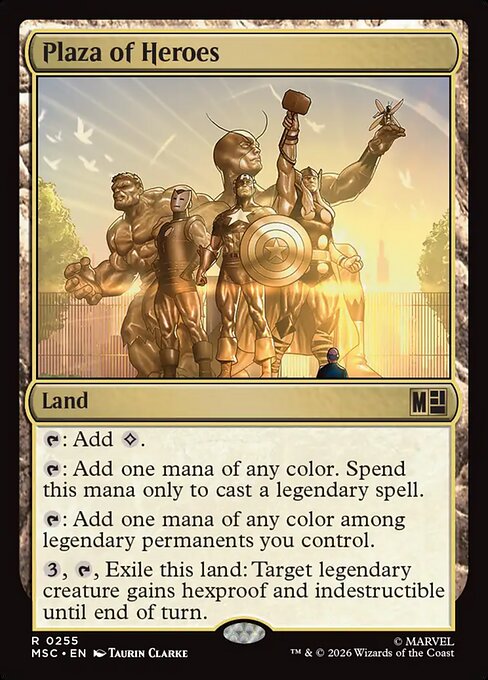 MTG Plaza of Heroes MSC 255 Regular Surge Foil