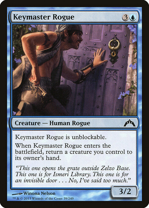 MTG Keymaster Rogue GTC 039 Regular Foil