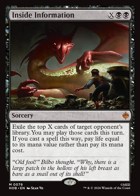 MTG Inside Information HOB 076 Regular Nonfoil