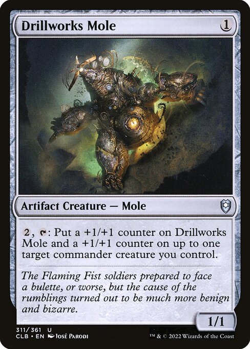 MTG Drillworks Mole CLB 311 Regular Foil