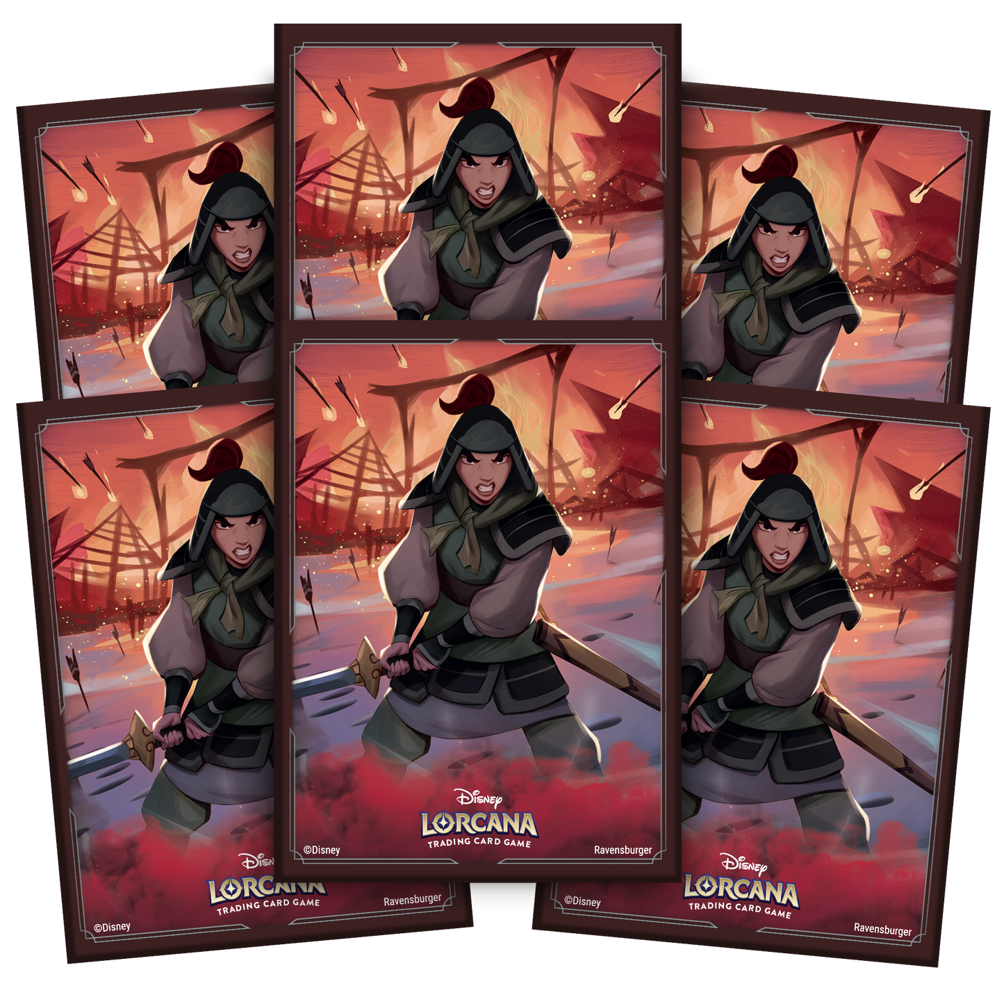 Lorcana Rise of the Floodborn Sleeves: Mulan
