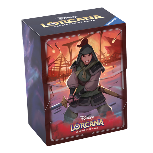 Lorcana Rise of the Floodborn Deck Box - Mulan