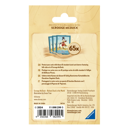 Lorcana Into the Inklands Sleeves: Scrooge McDuck