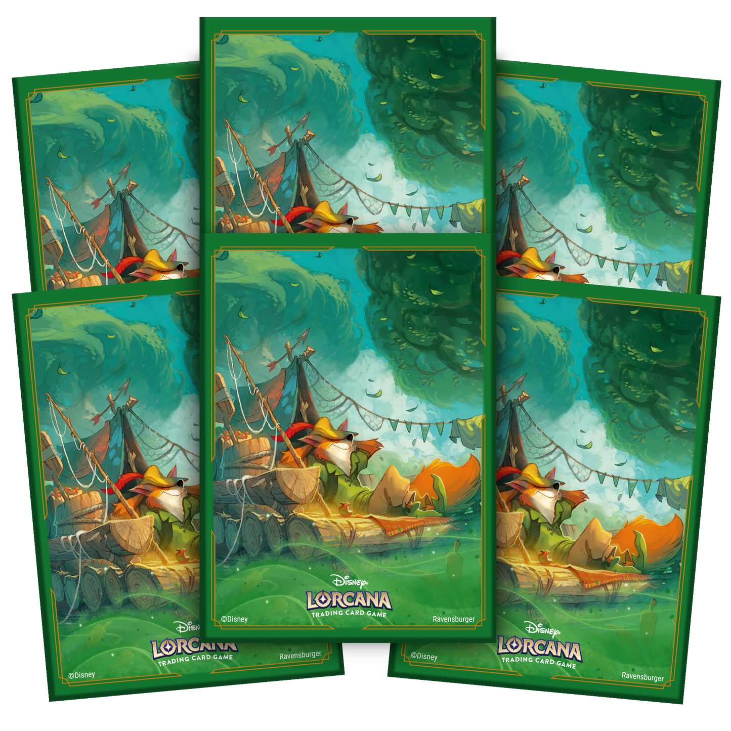 Lorcana Into the Inklands Sleeves: Robin Hood