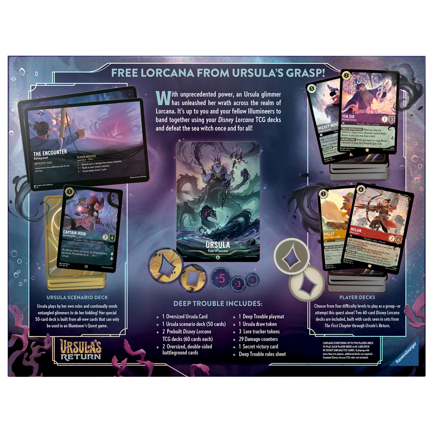 Lorcana Ursula's Return Illumineer's Quest: Deep Trouble