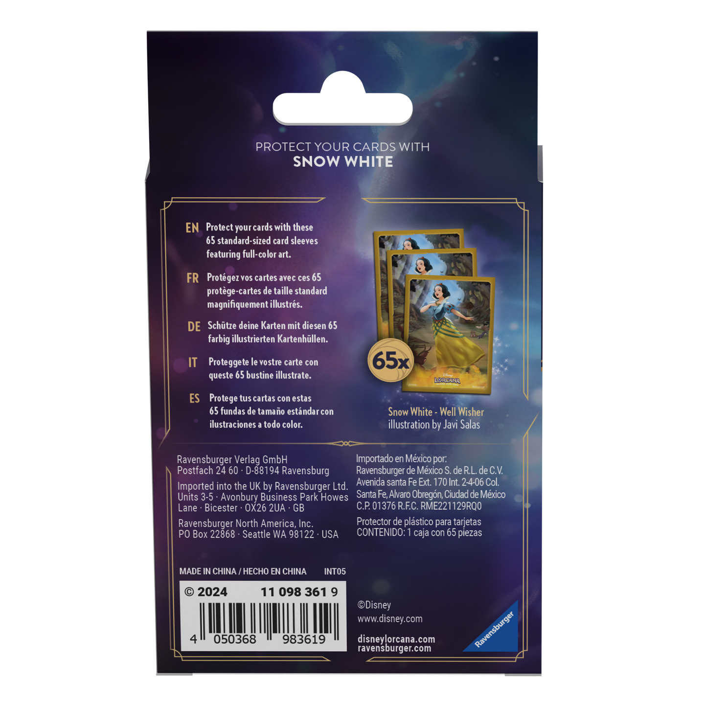 Lorcana Ursula's Return Sleeves: Snow White