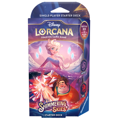 Lorcana Shimmering Skies - Single Player Deck Amethyst & Ruby (Elsa & Wreck-it Ralph)