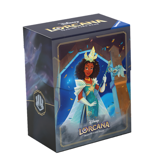 Lorcana Shimmering Skies Deck Box - Tiana Celebrating Princess