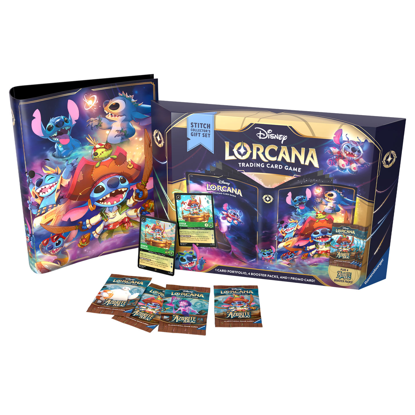 Lorcana Azurite Sea Stitch Collector's Gift Set