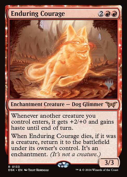 MTG Enduring Courage PDSK 133p Promo Pack Foil