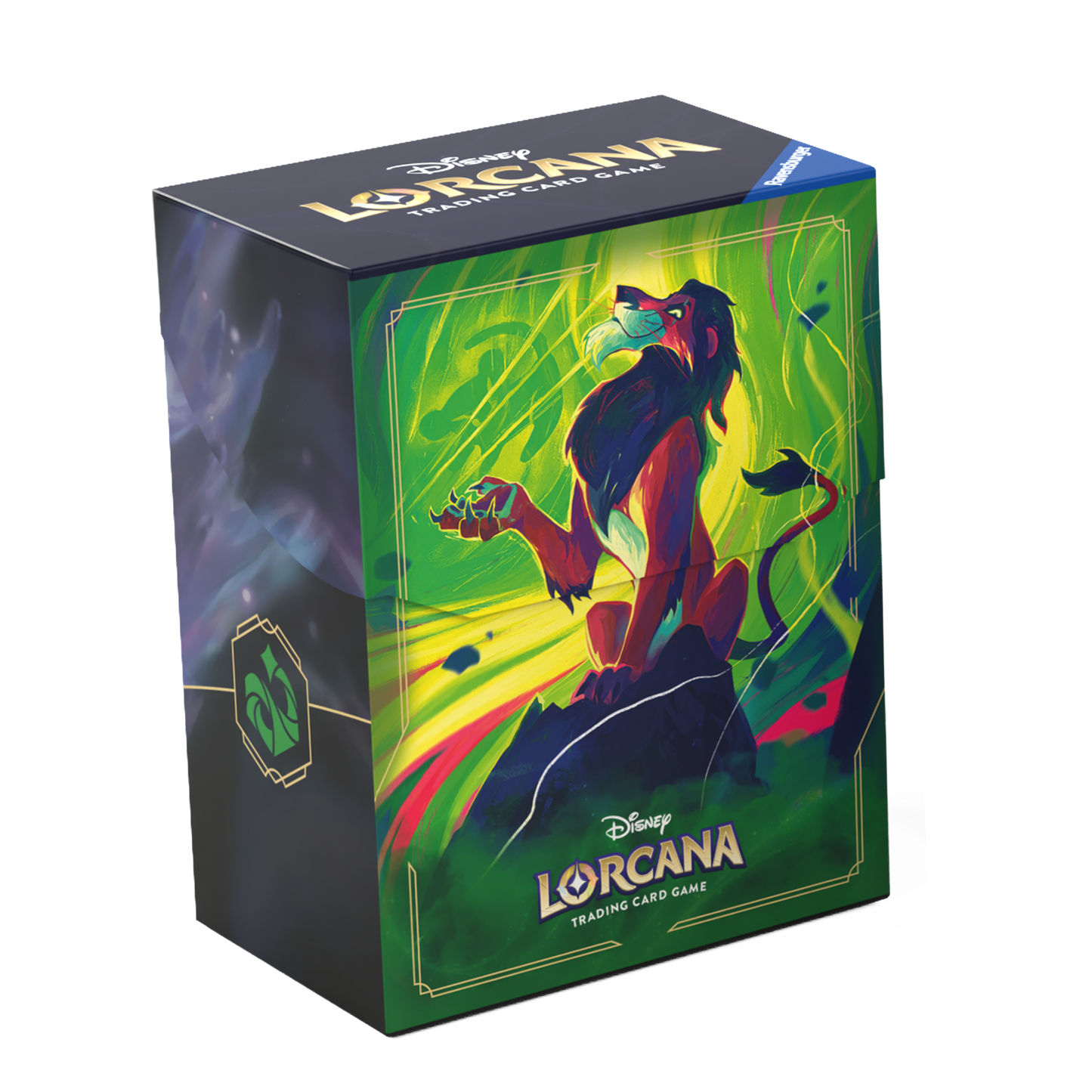 Lorcana Azurite Sea Deck Box: Scar, Vengeful Lion