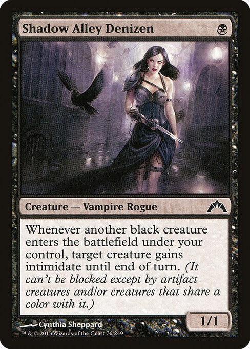 MTG Shadow Alley Denizen GTC 076 Regular Foil