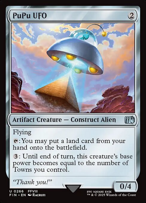 MTG PuPu UFO FIN 266 Regular Foil
