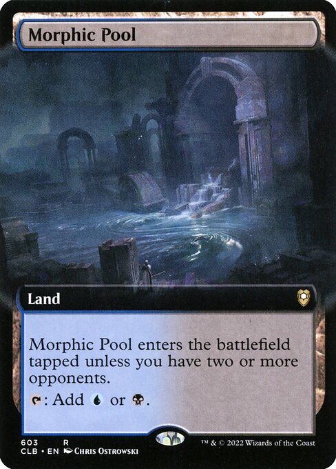 MTG Morphic Pool CLB 603 Extended Art Nonfoil