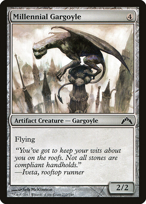 MTG Millennial Gargoyle GTC 232 Regular Nonfoil