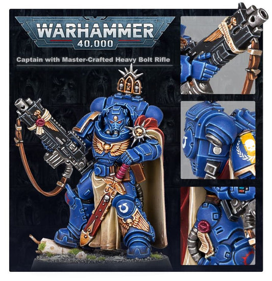 Space Marine Captain w/ Master-Crafted Bolt Rifle