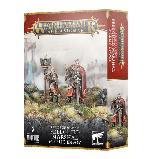 Cities of Sigmar Freeguild Marshal & Relic Envoy box