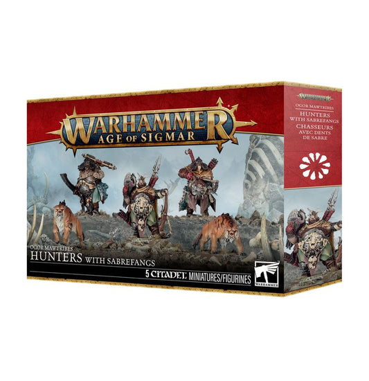 Ogor Mawtribes - Hunters with Sabrefangs Warhammer Age of Sigmar miniatures