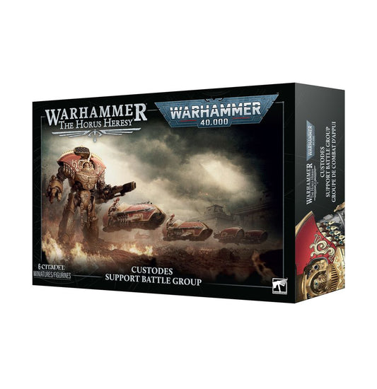Adeptus Custodes Support Battle Group miniature set