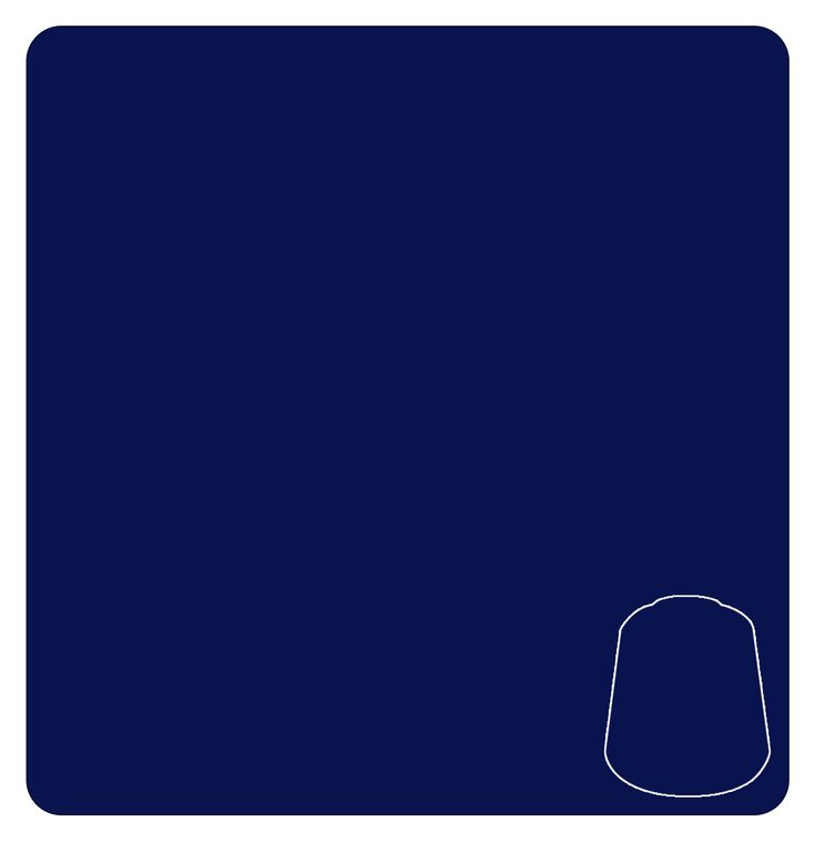 Warhammer Colour Base: Kantor Blue Sample Colour