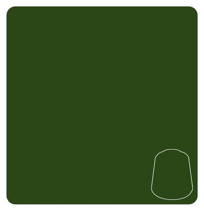 Warhammer Colour  Base: Castellan Green Sample Colour