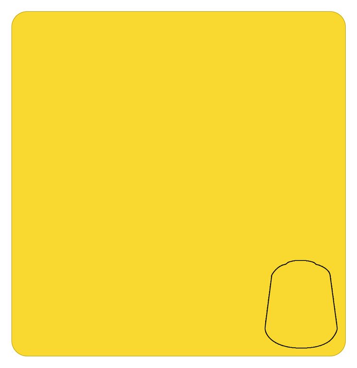 Warhammer Colour Layer: Yriel Yellow Sample Colour