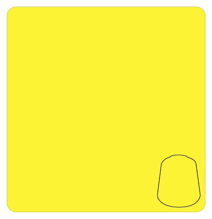 Warhammer Colour Layer: Flash Gitz Yellow Sample Colour