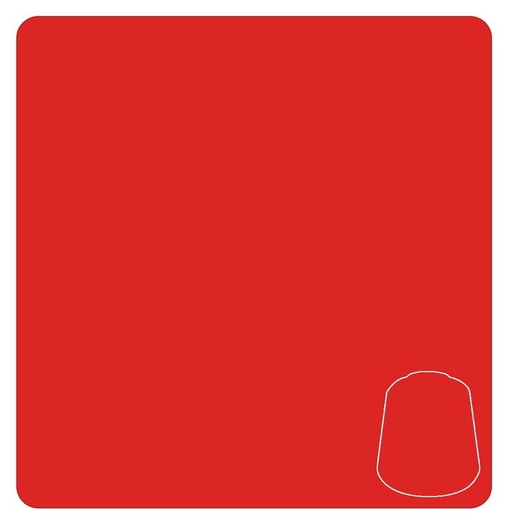 Warhammer Colour Layer: Wild Rider Red Sample Colour