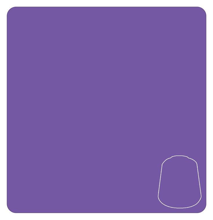 Warhammer Colour Layer: Genestealer Purple Sample Colour
