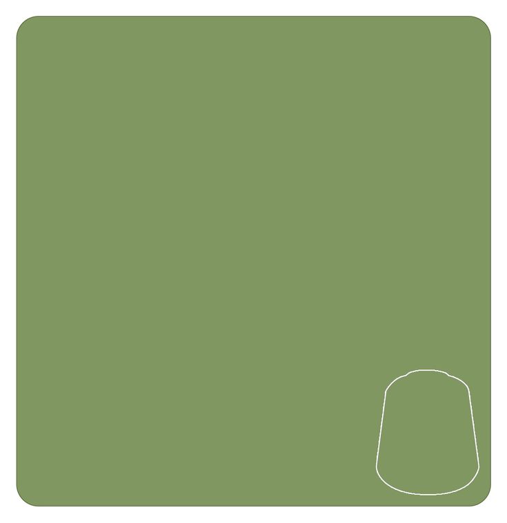 Warhammer Colour Layer: Nurgling Green Sample Colour