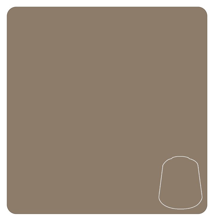 Warhammer Colour Layer: Baneblade Brown Sample Colour