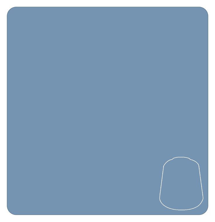 Warhammer Colour Layer: Fenrisian Grey Sample Colour