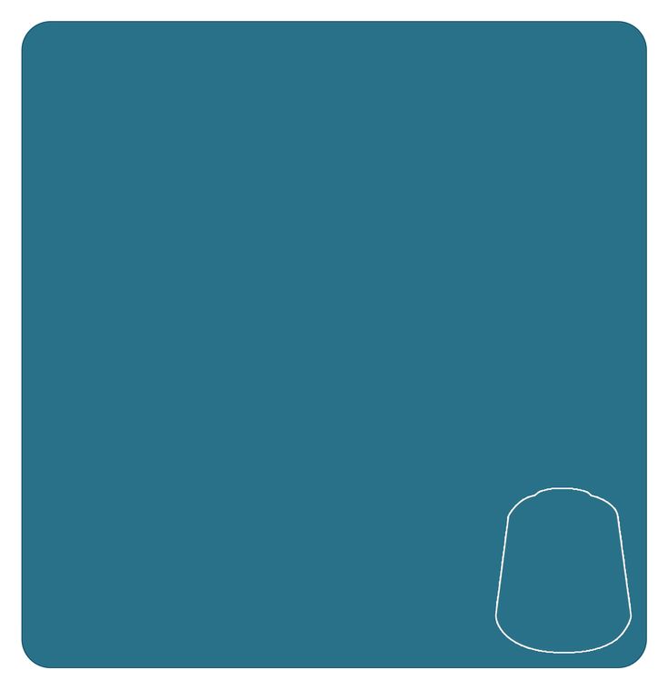 Warhammer Colour Layer: Ahriman Blue Sample Colour