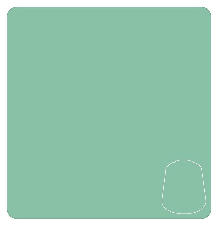 Warhammer Colour Layer: Gauss Blaster Green Sample Colour