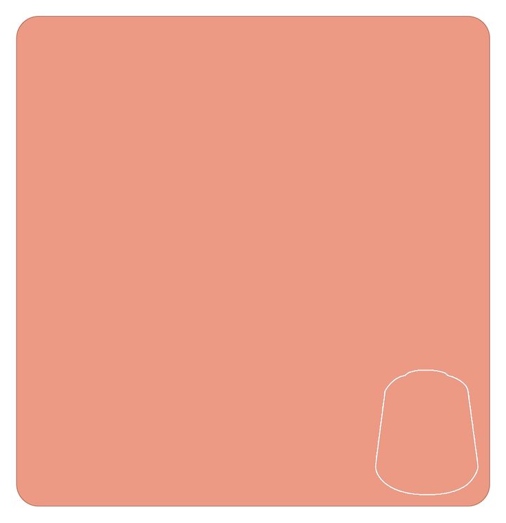 Warhammer Colour Layer: Lugganath Orange Sample Colour