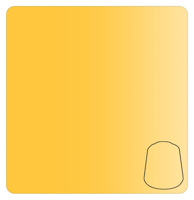 Warhammer Colour Contrast: Lyanden Yellow Sample Paint
