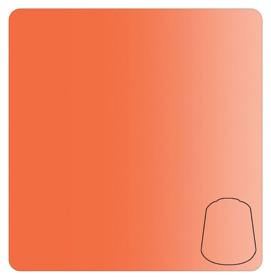 Warhammer Colour  Contrast: Gryph-Hound Orange Sample Colour