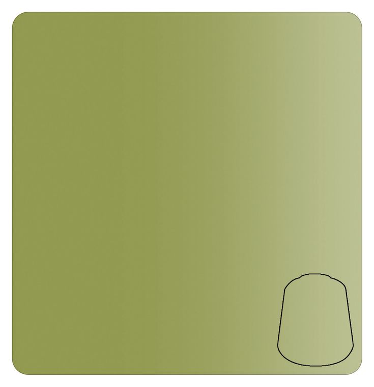 Warhammer Colour Contrast: Militarum Green Sample Colour