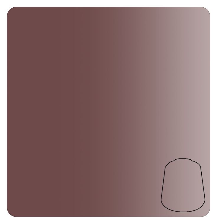 Warhammer Colour Contrast: Cygor Brown Sample Colour