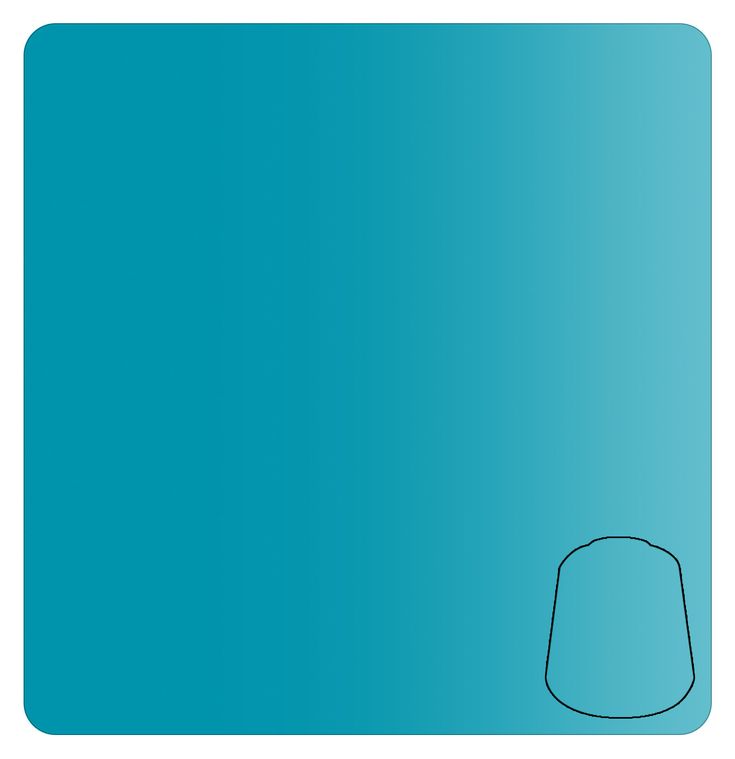 Warhammer Colour Contrast: Terradon Turquoise Sample Colour